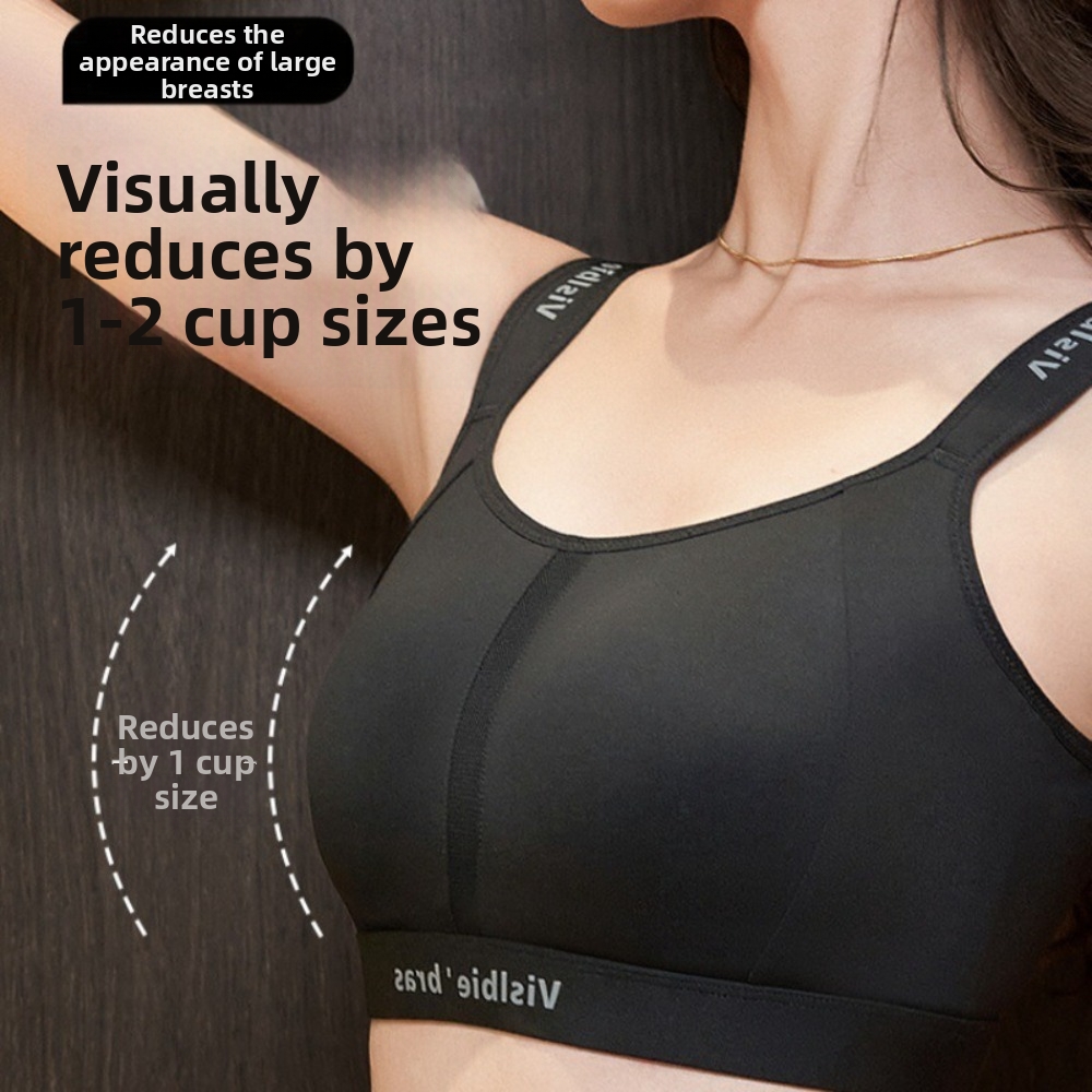 Cotton Bra Everyday - Naadloze sportbeha met konijnenoren, anti-doorzakken, naadloze