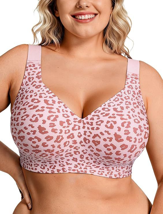 Minimizer Bra Women - Plus Size Wireless Jelly BH Dames