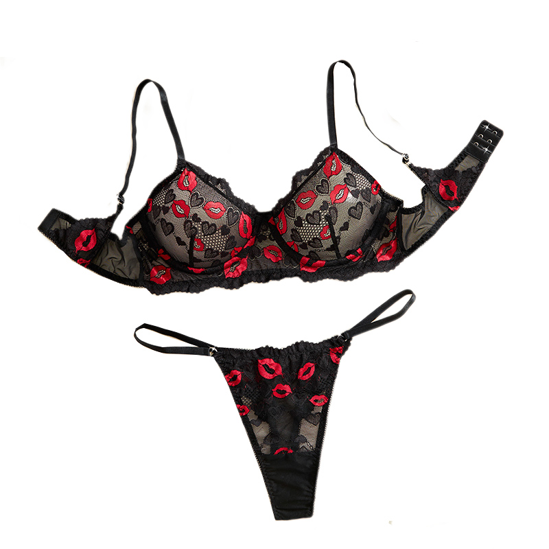 Transparant kantondergoed sexy - Sheer Bra Lace recensie en prijs