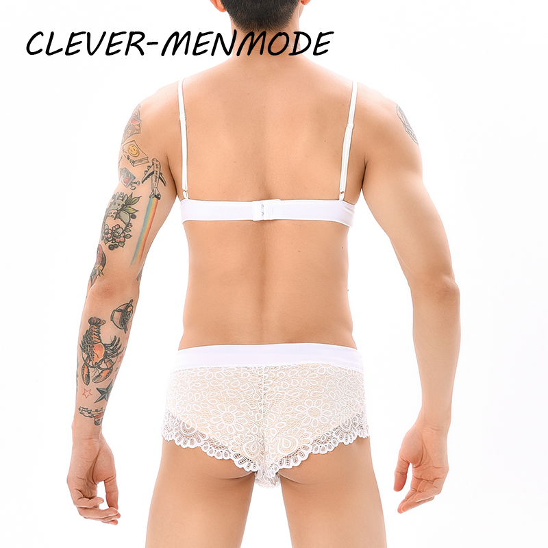 Mannen sexy crossdressing erot - Lace Bralette Set recensie en prijs